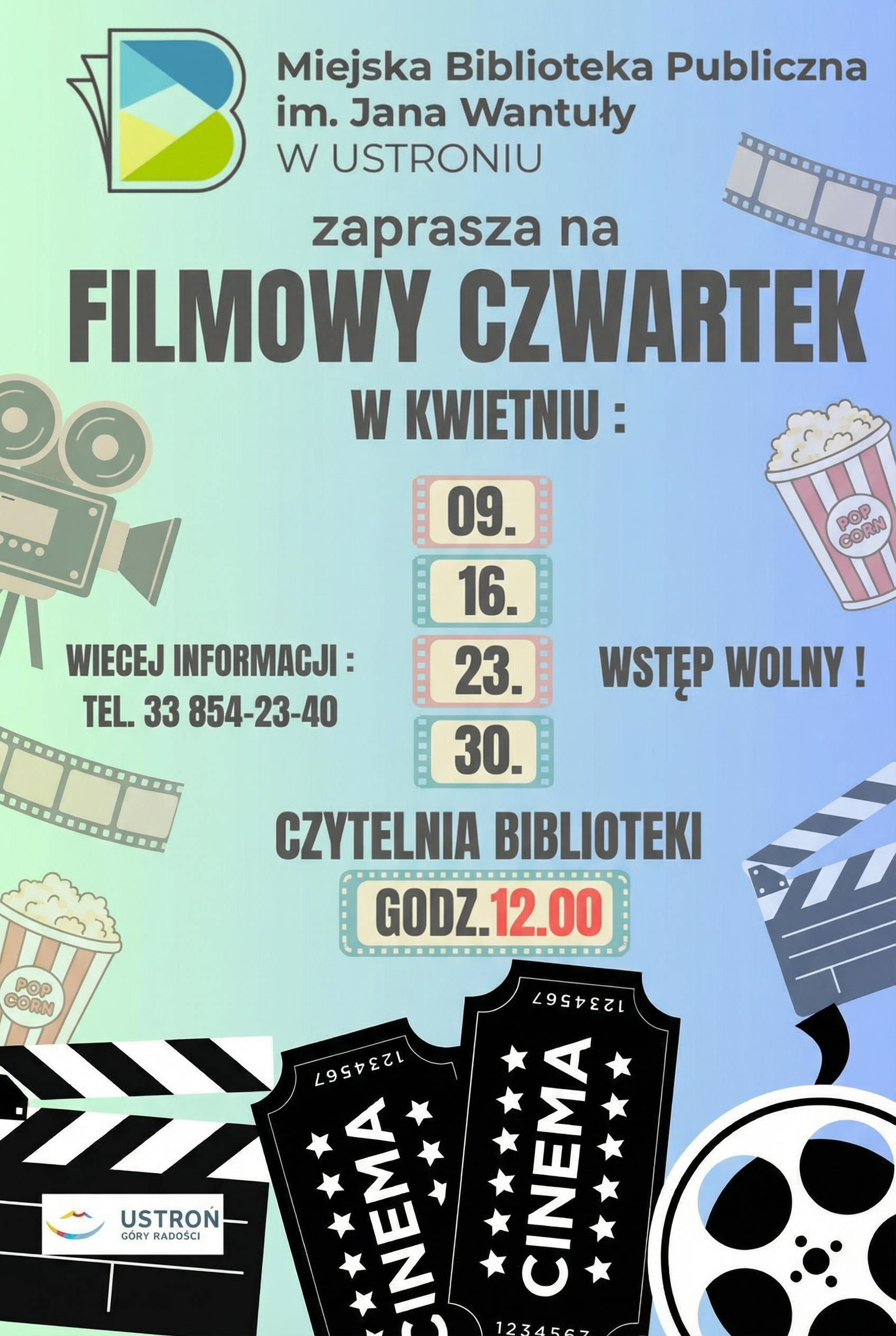 Kino kwiecień